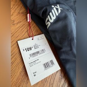 Swix Women’s Cross Country Ski Pants medium M NWT navy blue